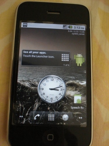 iPhone�\������Android 2.2ϵ�y